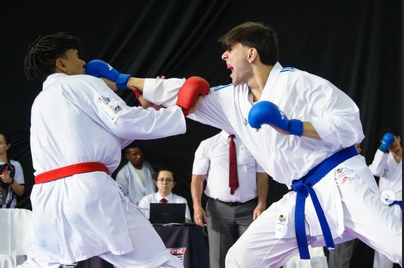 Carateca de Santos Luta por Vaga na Seleção Brasileira no Campeonato Nacional